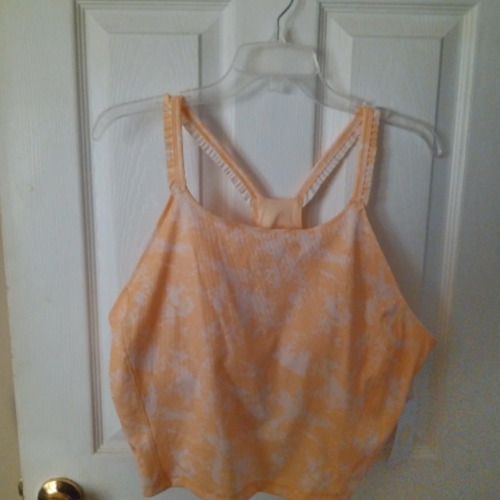 Ruffle Longline Sports Bra - XXL